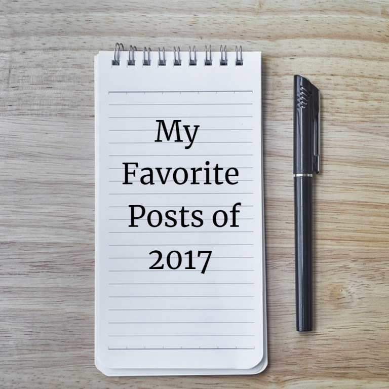 My favorite posts of 2017